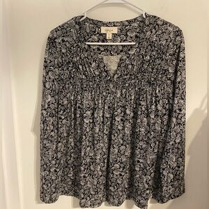 Style & Co floral top